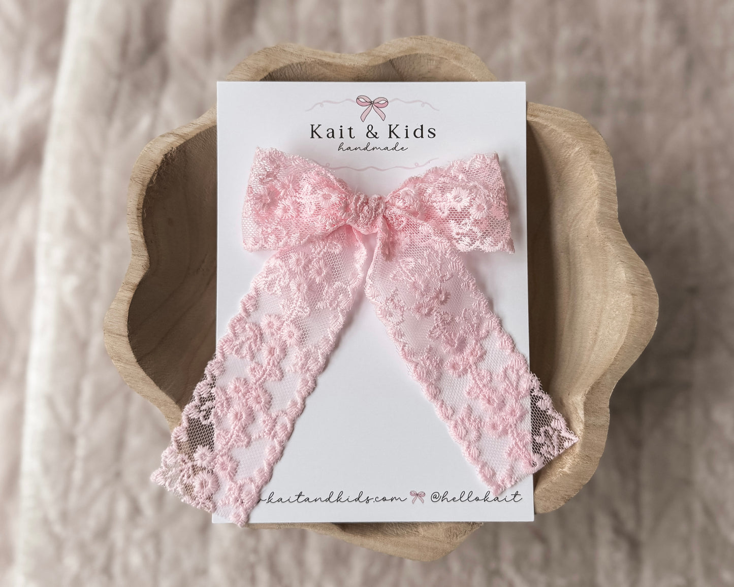 Rosy mood / lace (long-tail)