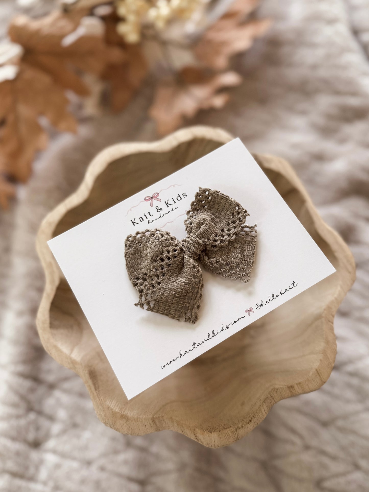 Crochet pinewood / mini classic