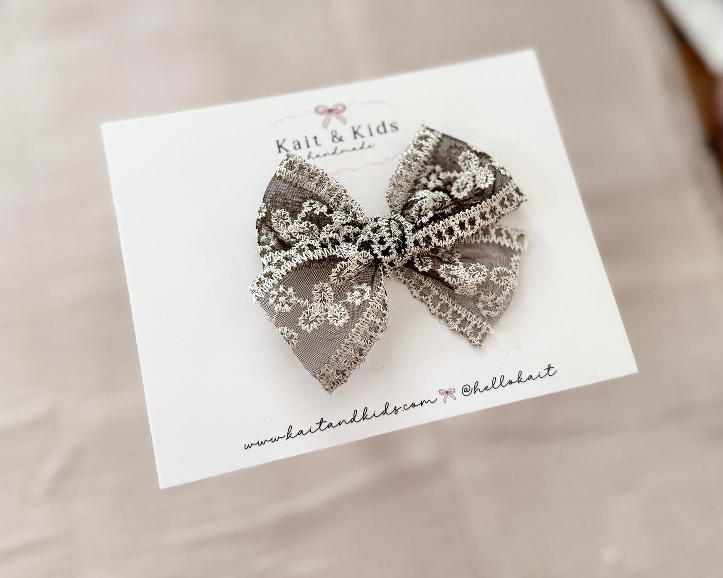 Black lace mini
