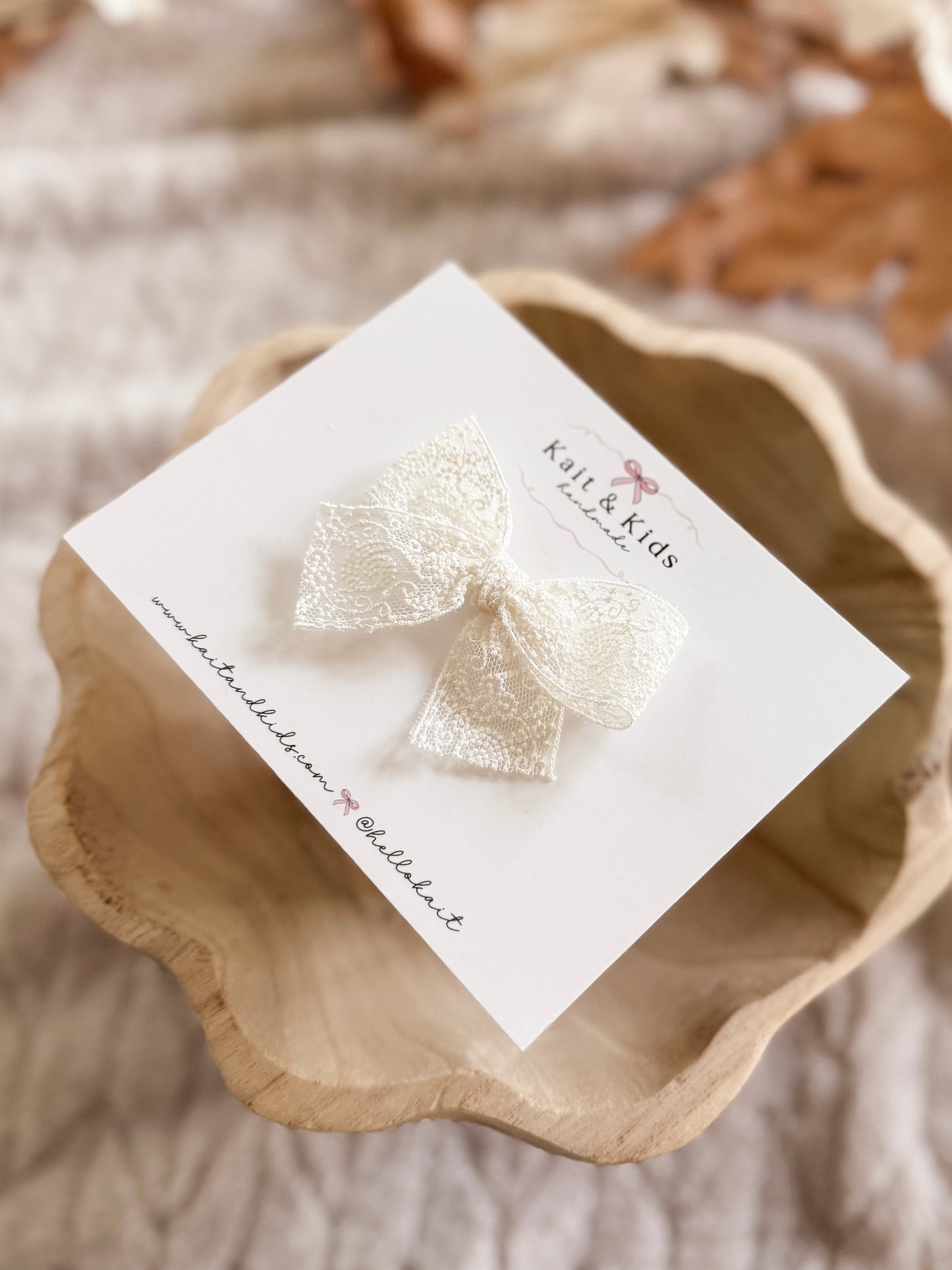 White pumpkin lace