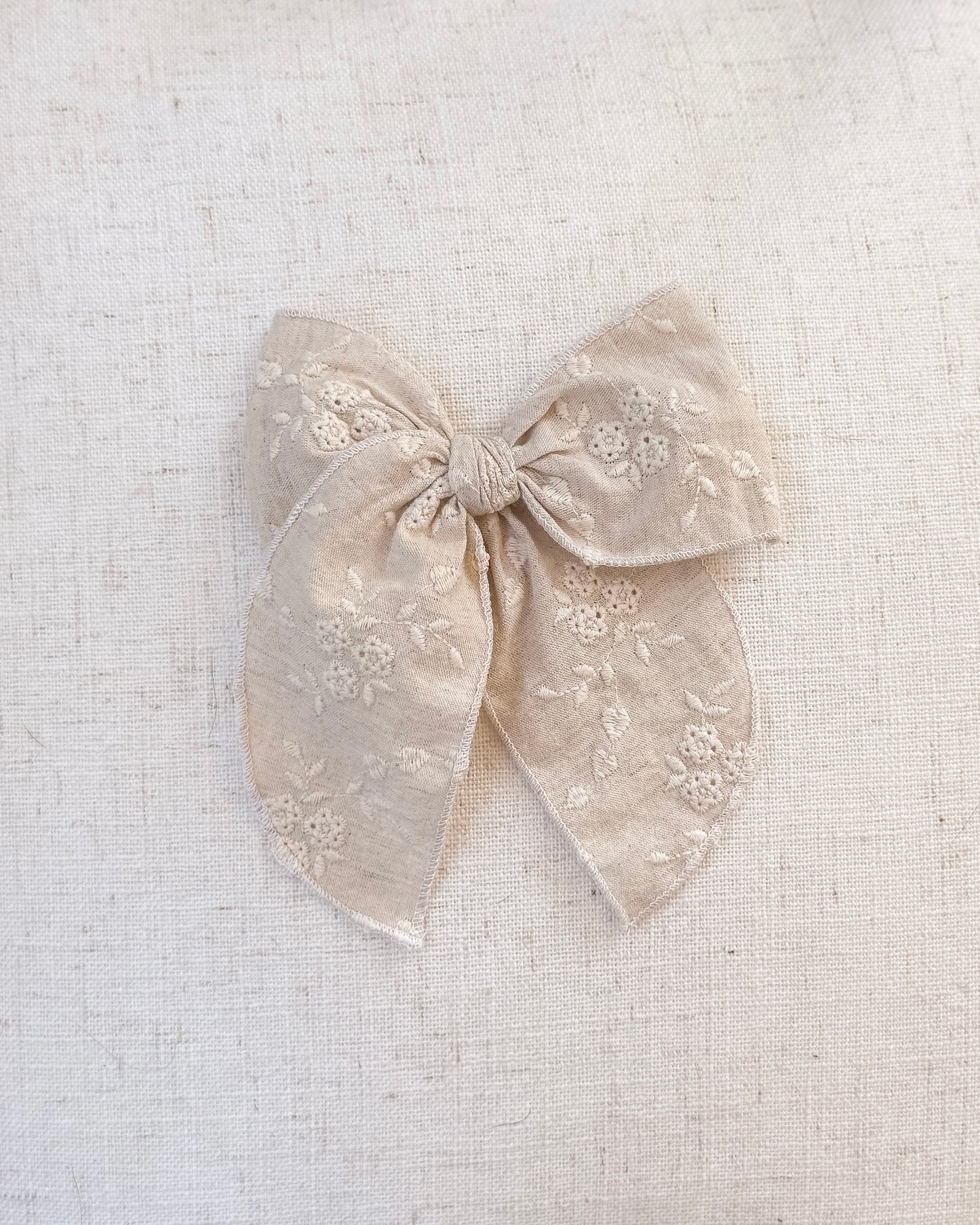 Oatmeal bloom / fable / large clip