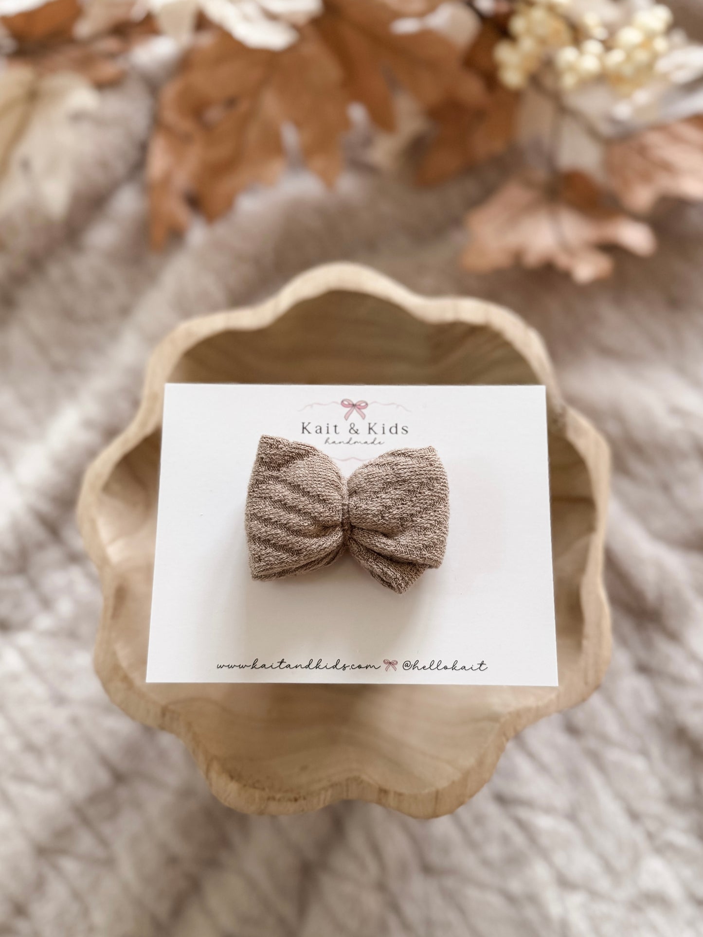Textured beige / pinwheel / piggy set or single