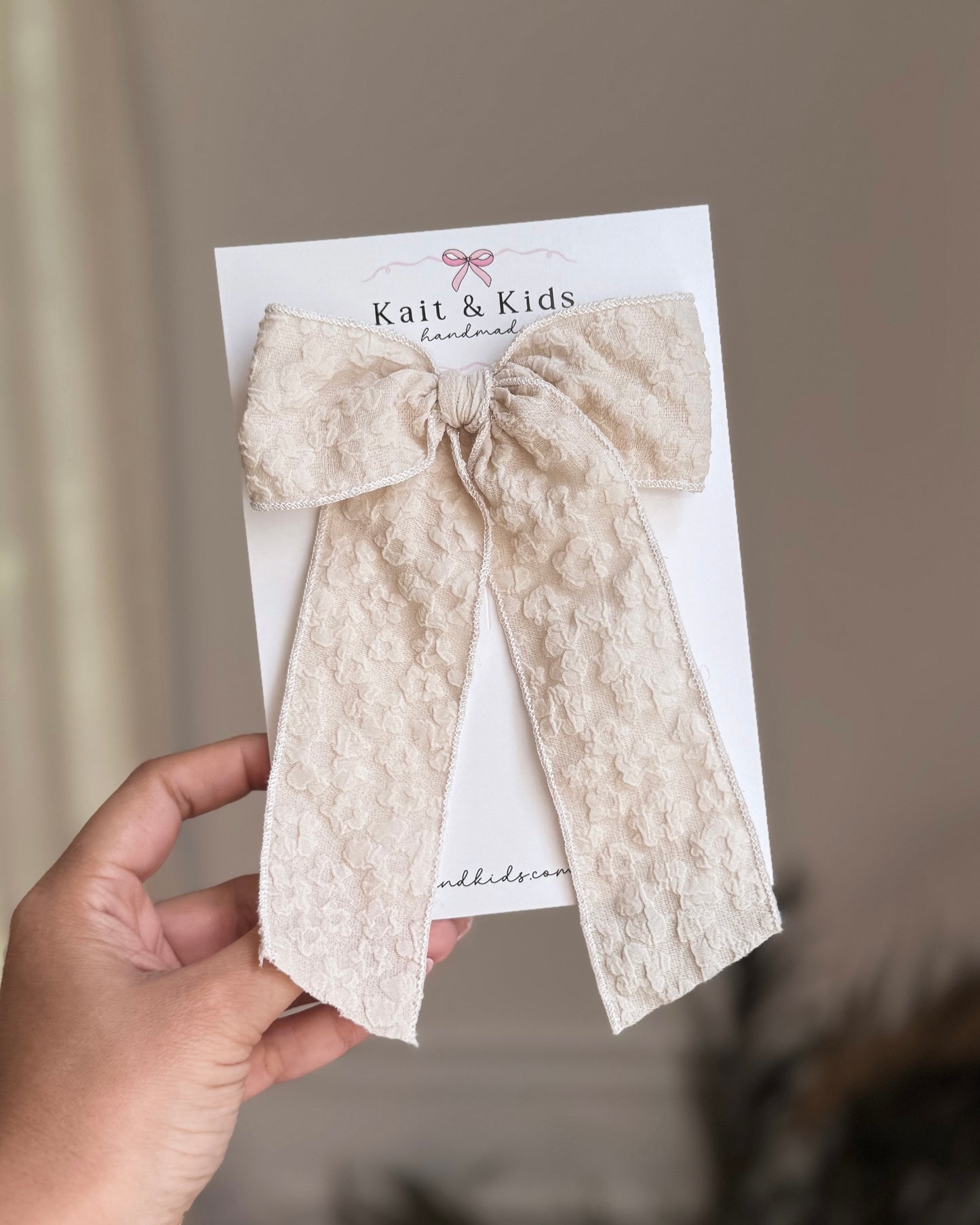 Beige flora ✿ longtail