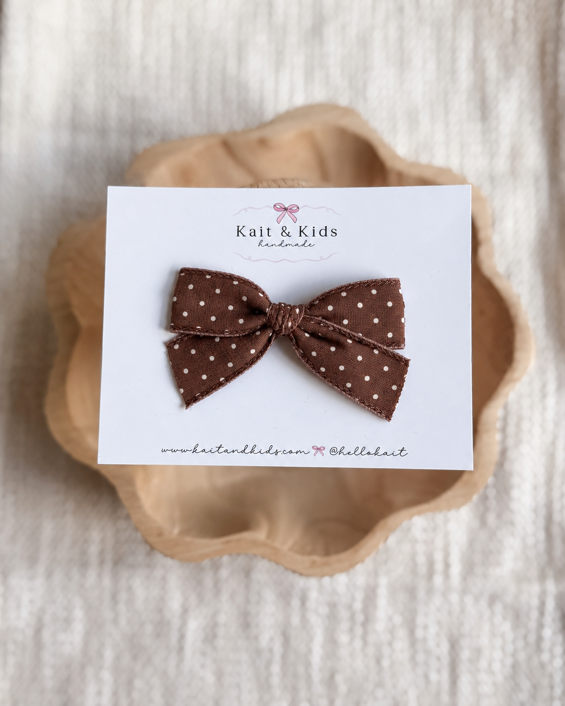 Espresso / headband / clip