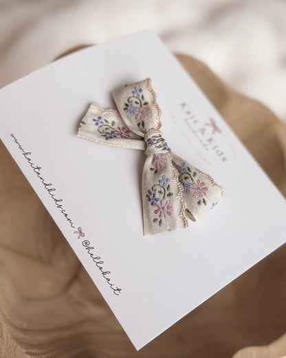 Skinny Millie flora ♡ headband / clip / piggy set