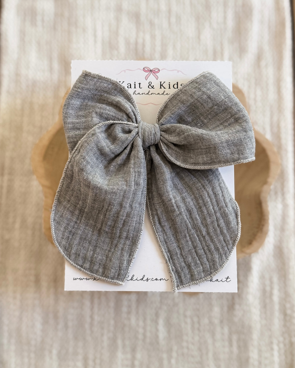 Storm muslin / fable / large / clip