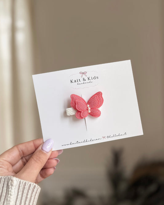 Tulip butterfly ✿ clip