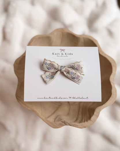 Skinny Millie flora ♡ headband / clip / piggy set