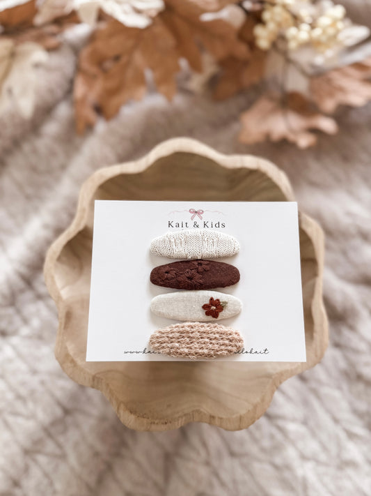 Fall *snap clip* set