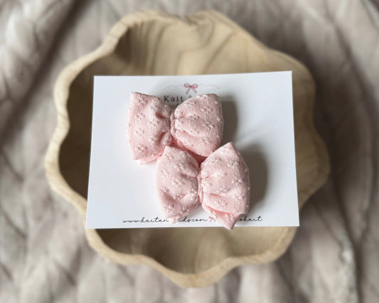 Pink lady / pinwheel / piggy set
