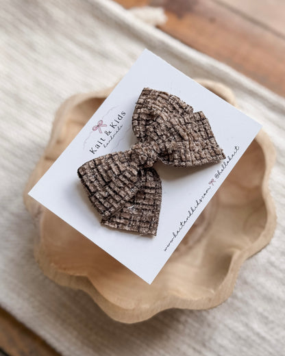 Autumn bark / headband / clip