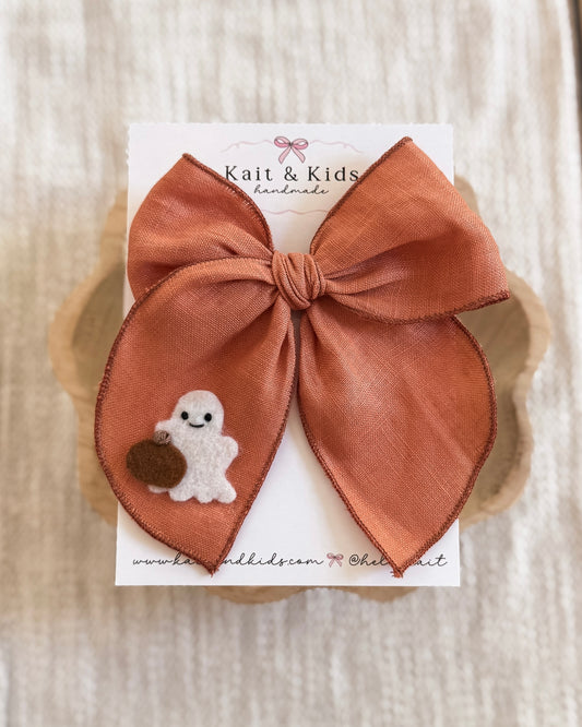 Ghostie / medium / large / headband / clip