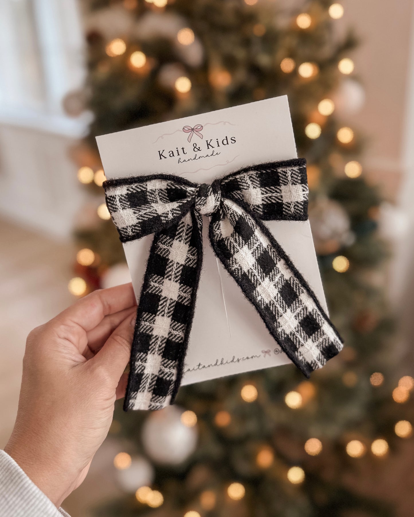 sweater buffalo check longtail