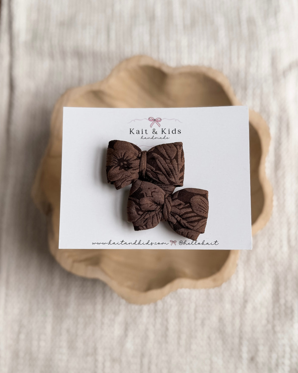 Espresso bloom / piggy set