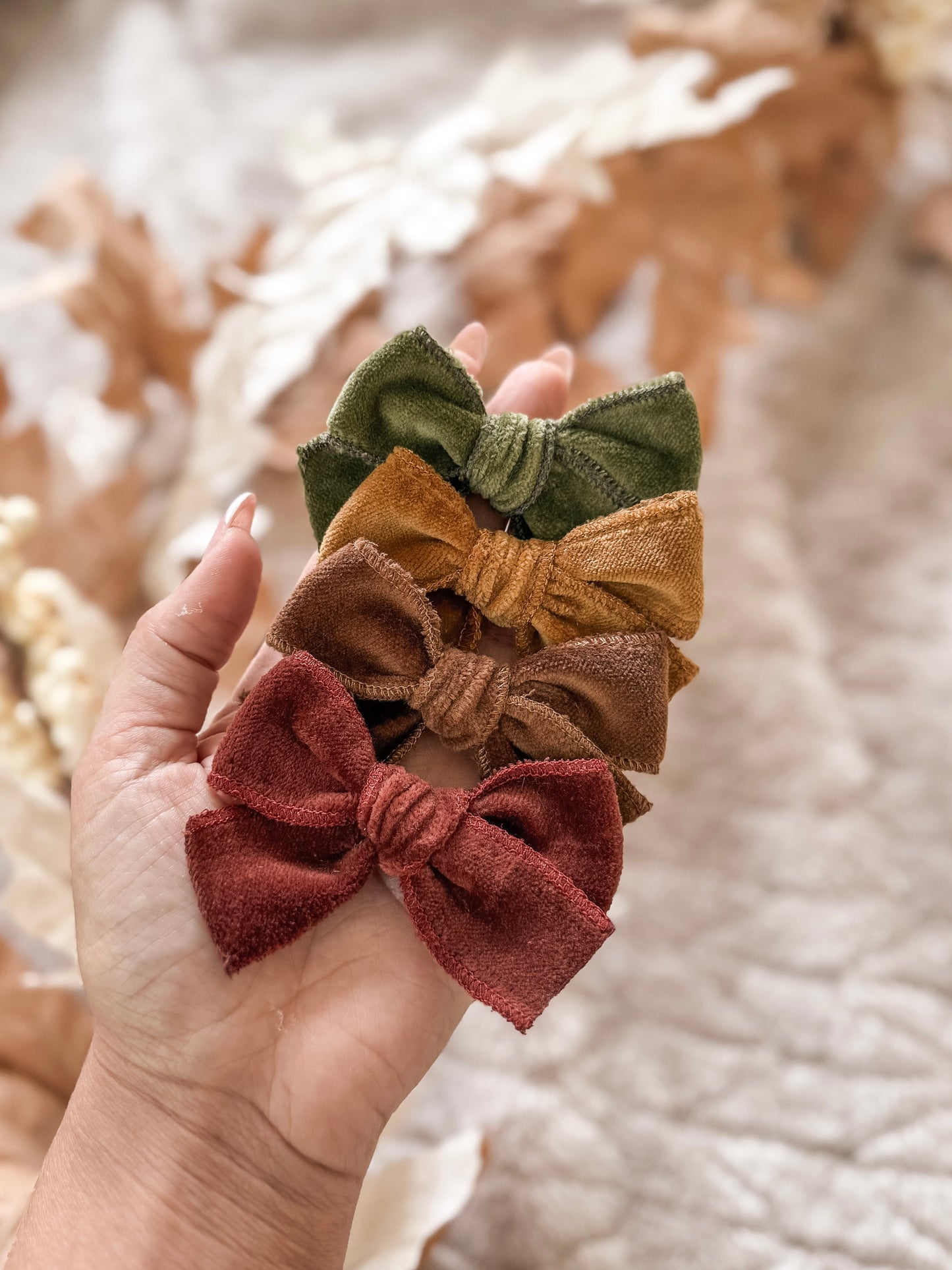 Mocha truffle velvet / mini classic