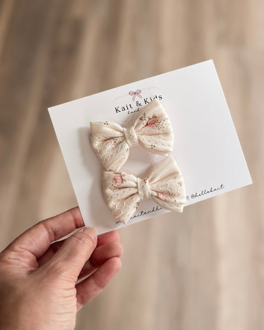 Jacquard floral ✿ piggy set