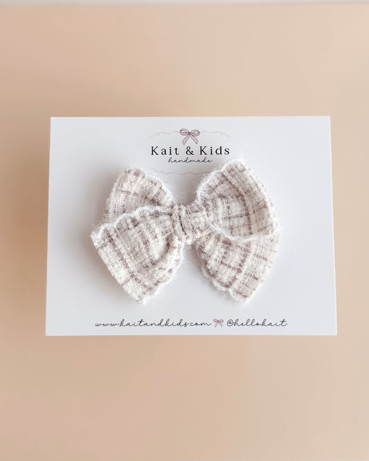 Lilac meadow ✿ headband / clip / piggy set