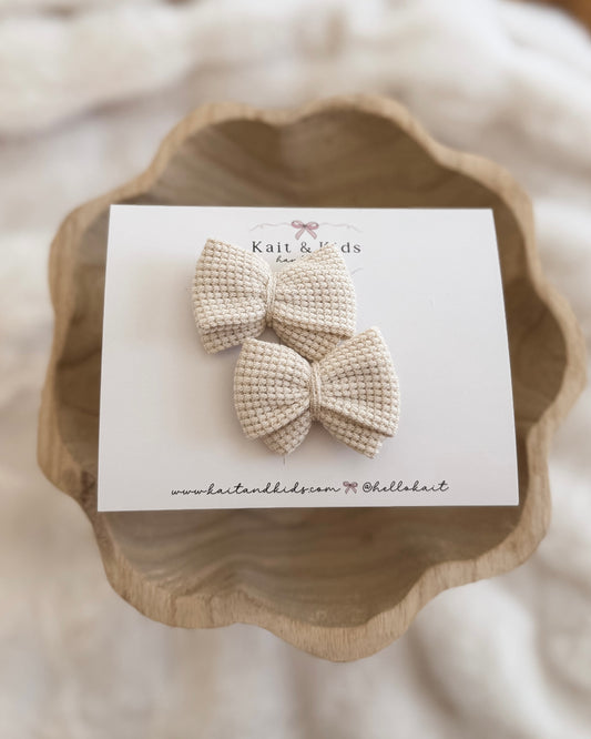 Oat waffle itty ♡ piggy set