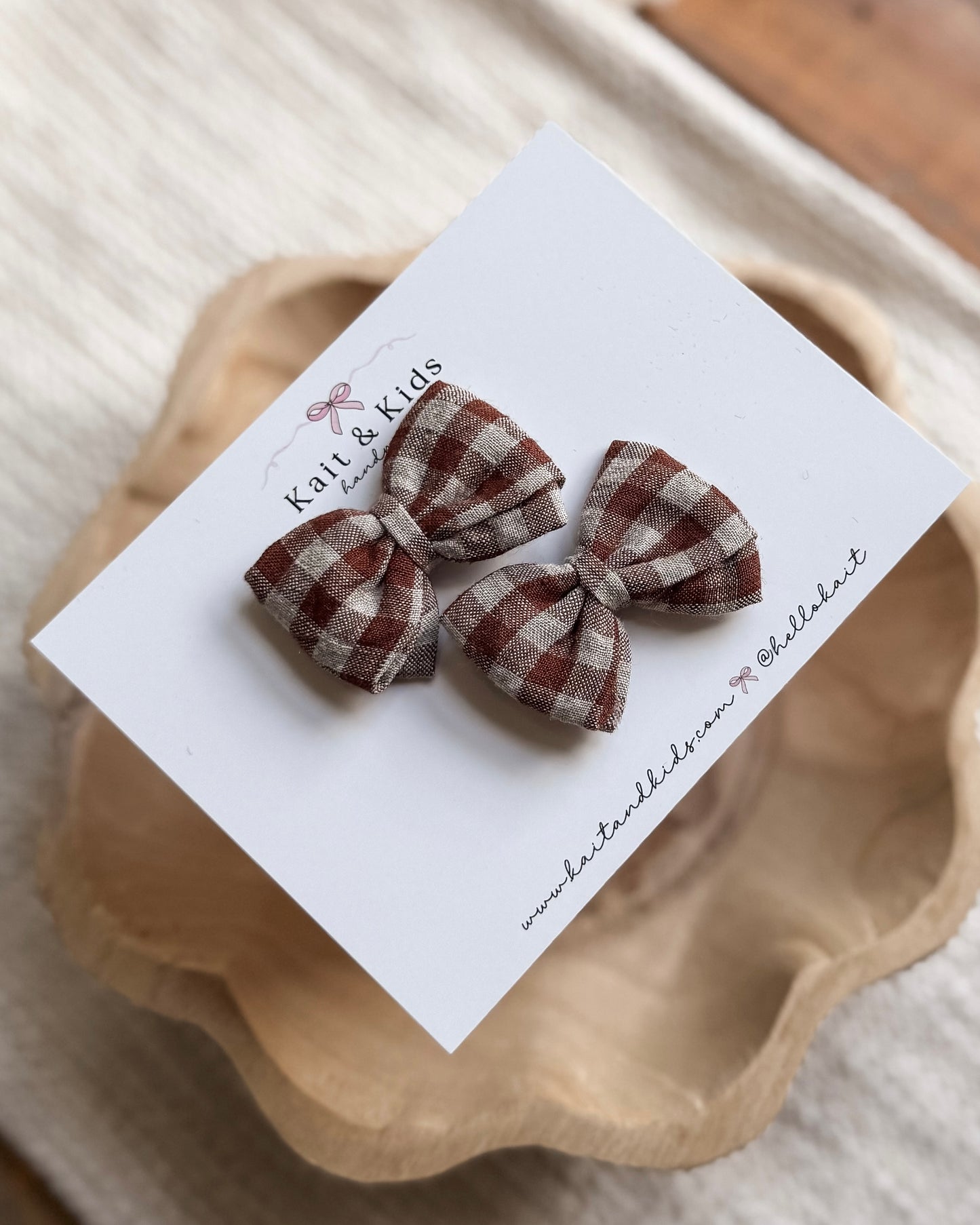 Chestnut / piggy set