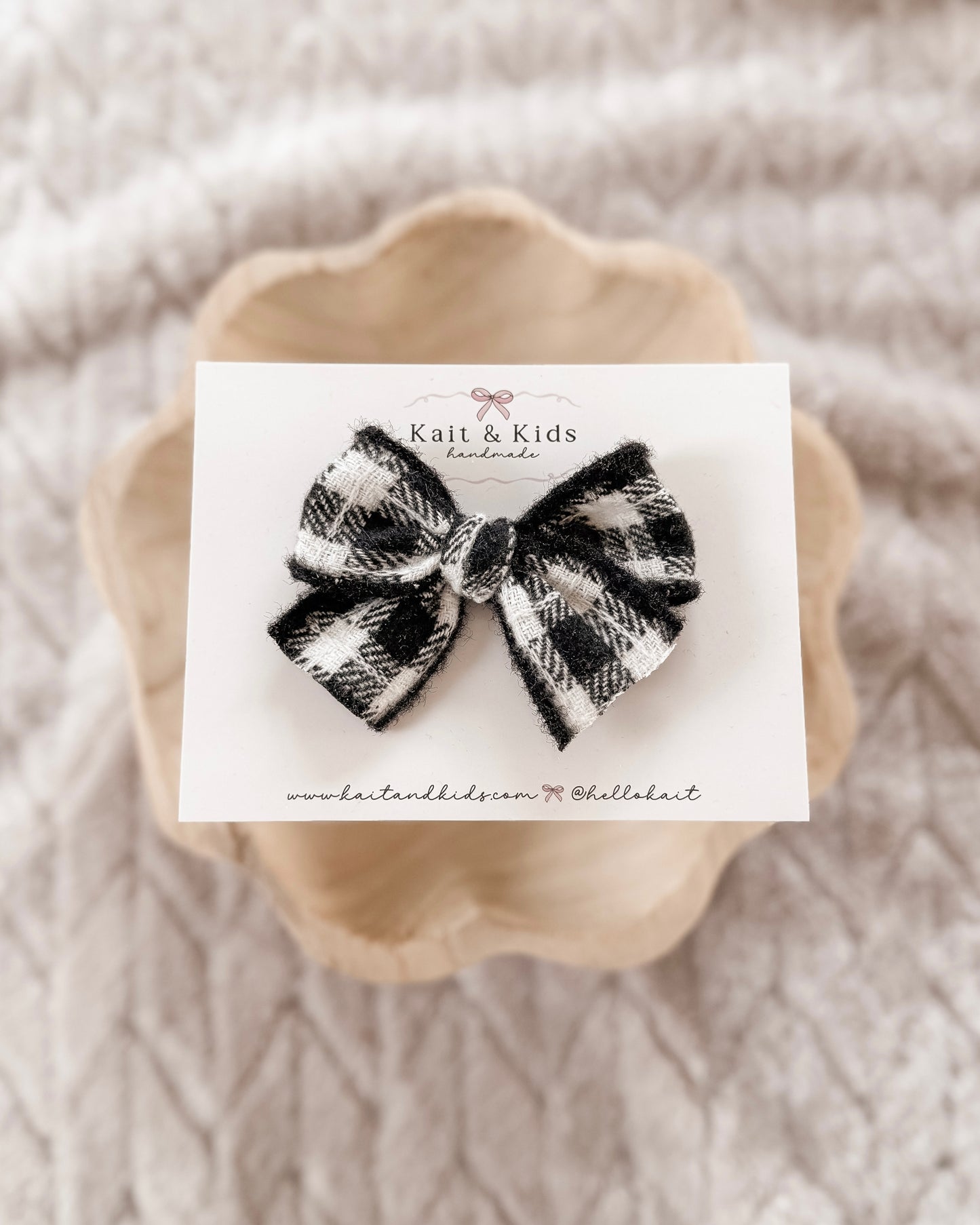 Sweater buffalo check / mini classic