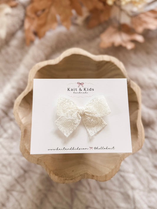 White pumpkin lace