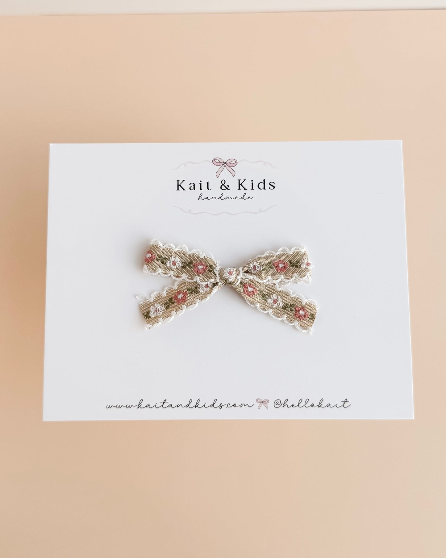 Skinny field of flowers ✿ headband / clip / piggy set