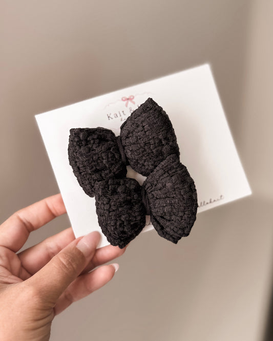 black garden / pinwheel / piggy set or single