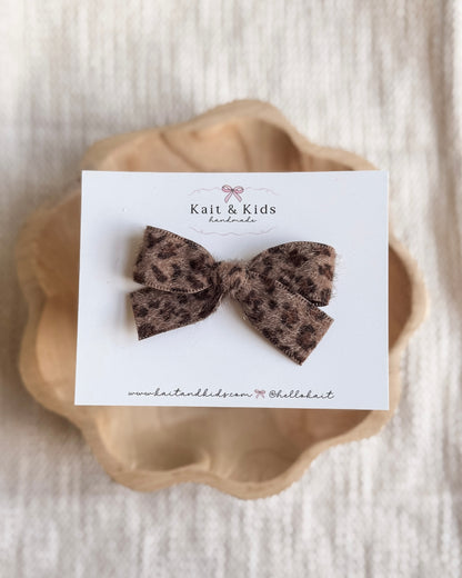 Teddy leopard / headband / clip