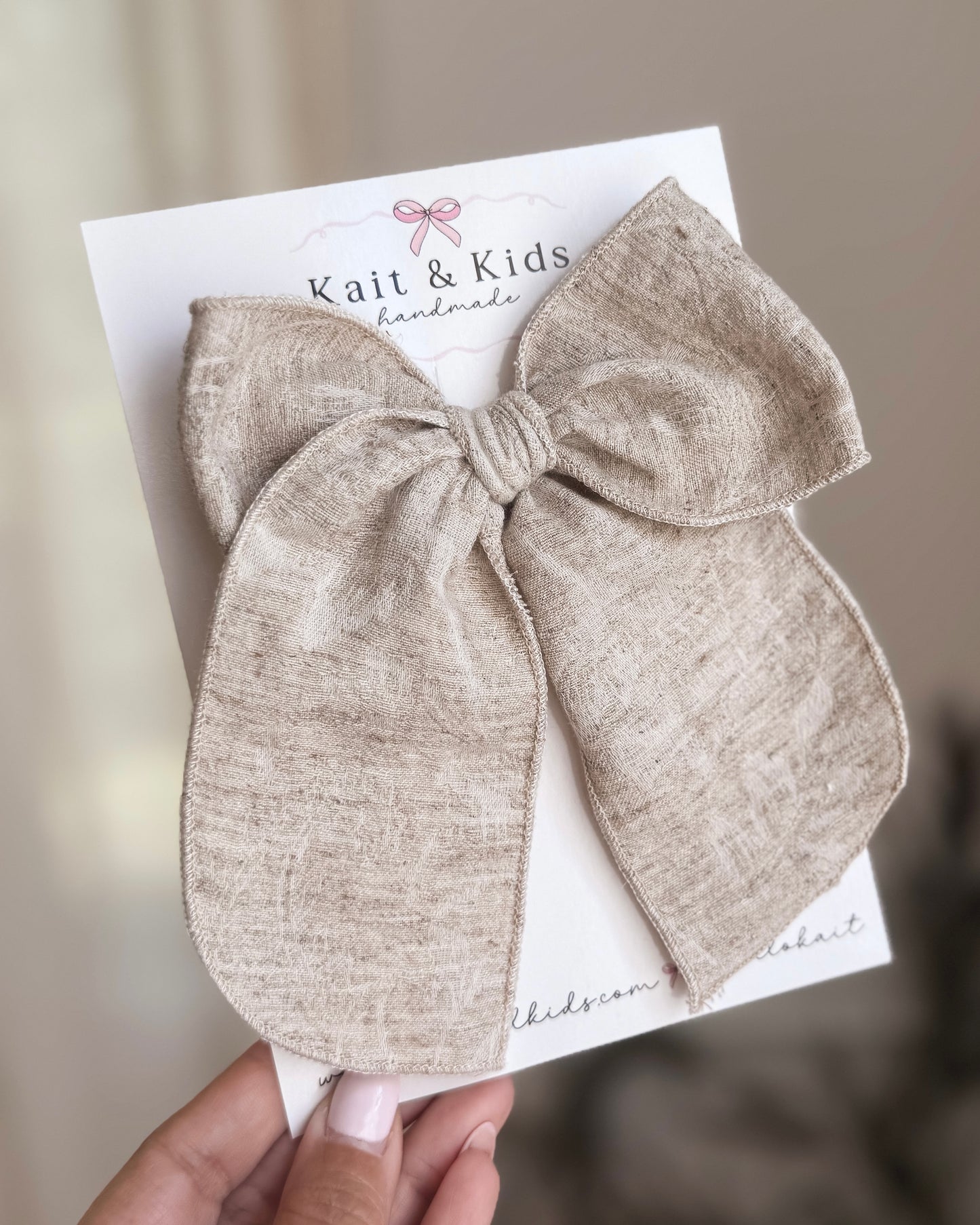 Oat linen ✿ large