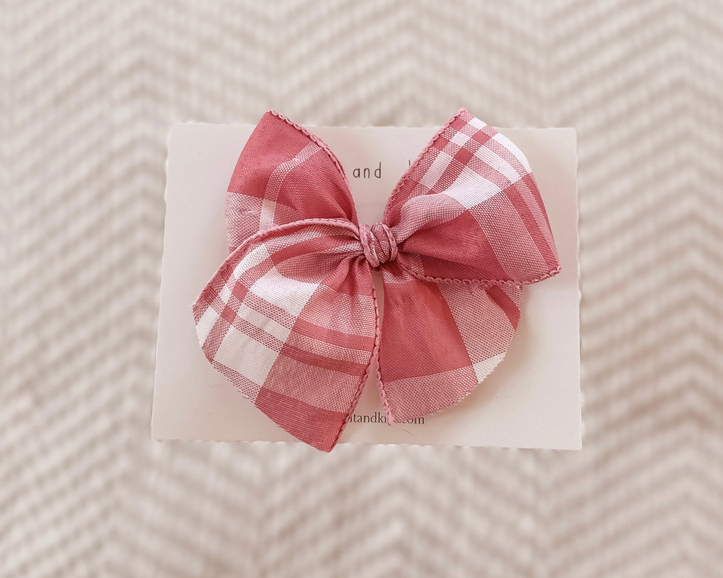 Pretty in pink plaid *fable*