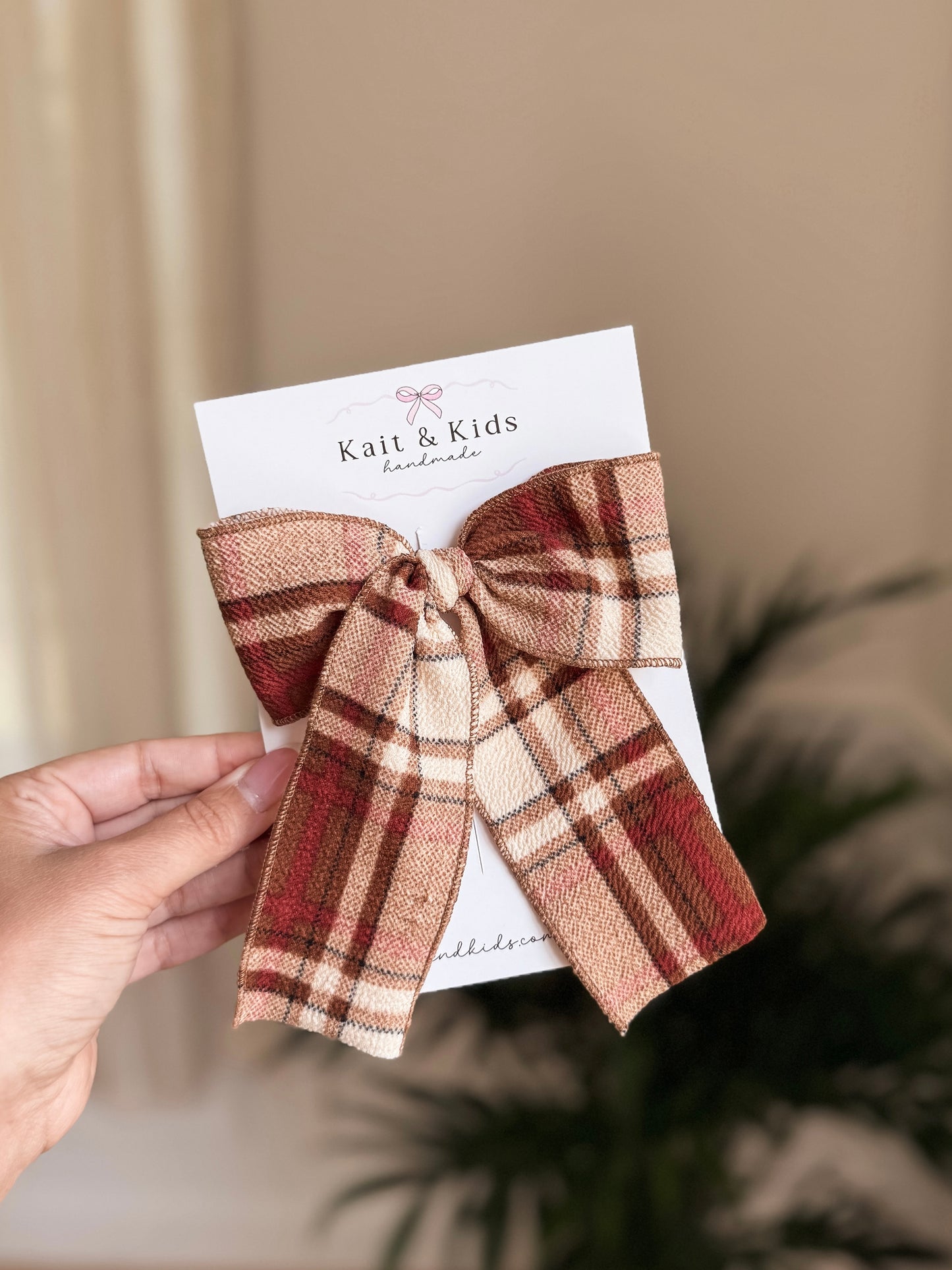 pumpkin patch plaid *large*