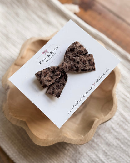 Teddy leopard / headband / clip