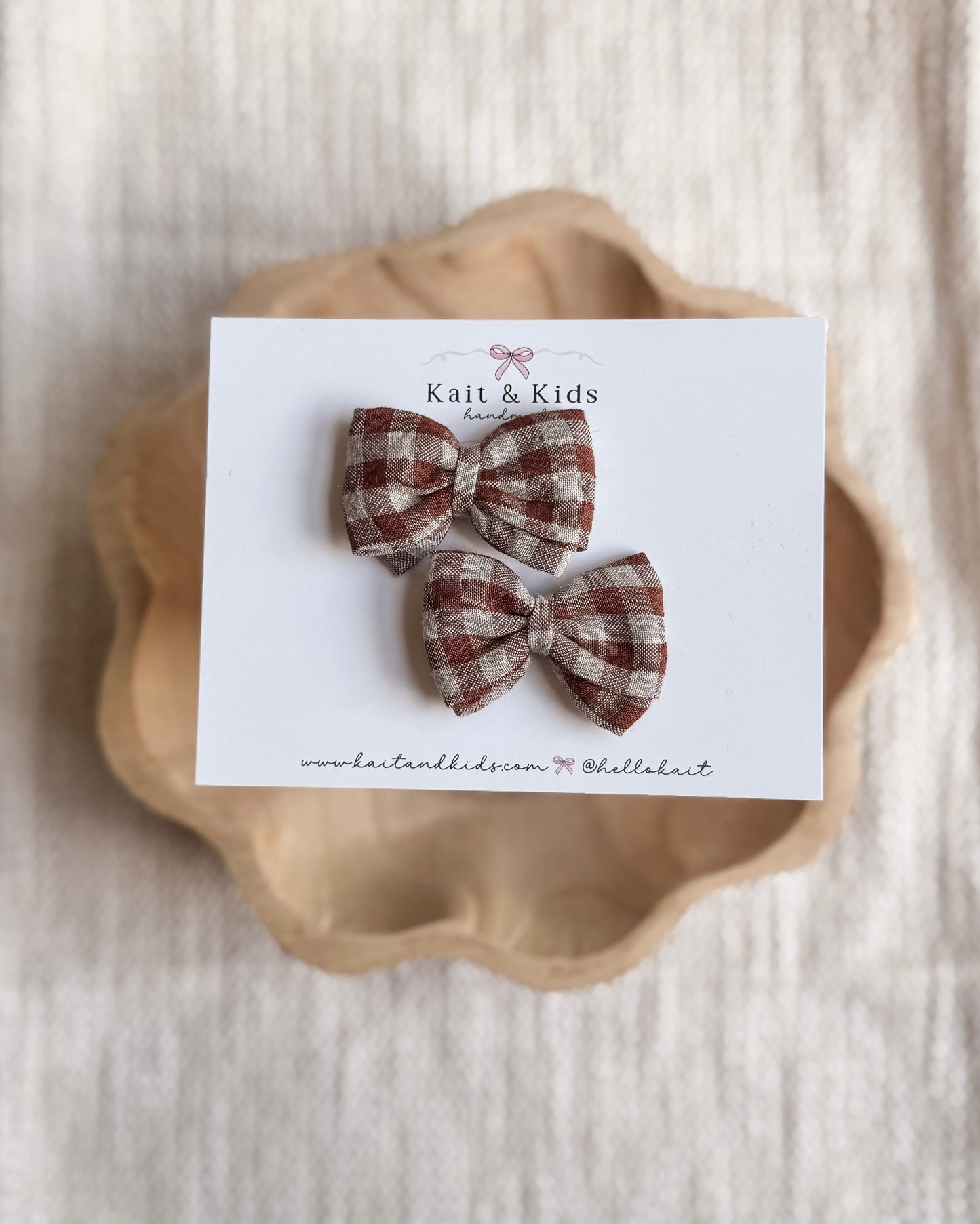 Chestnut / piggy set