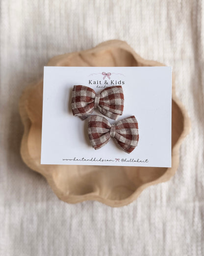 Chestnut / piggy set