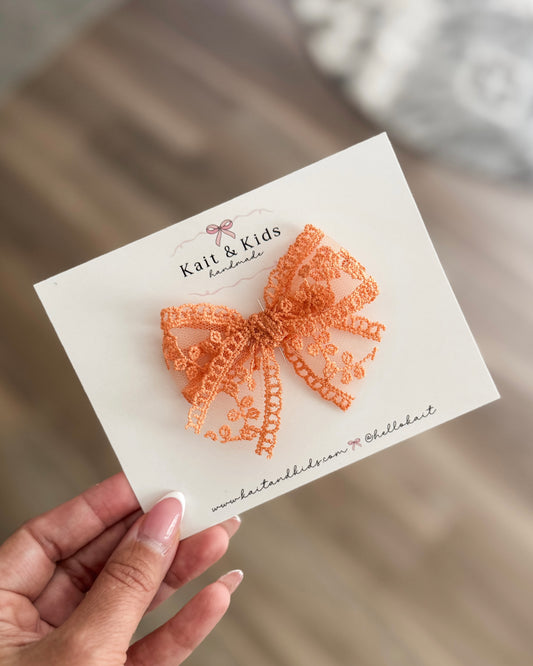 pumpkin lace / mini classic