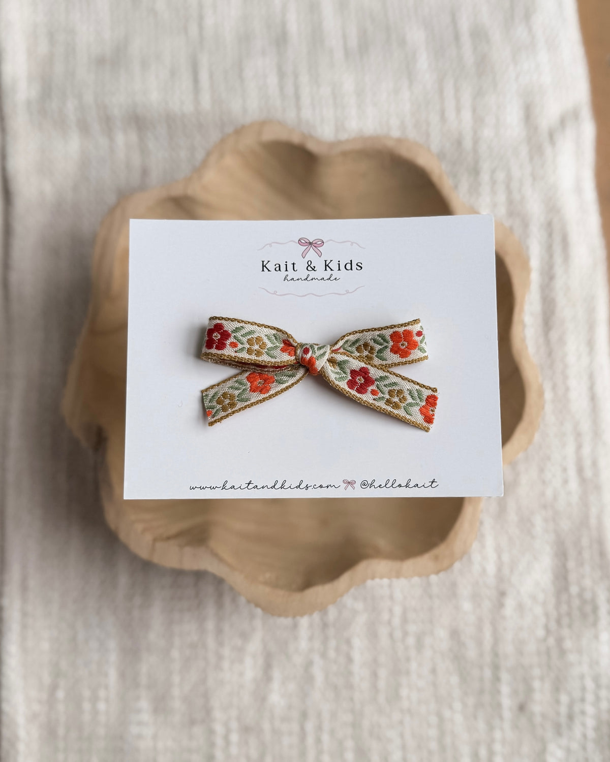 Iris meadows/ headband / clip