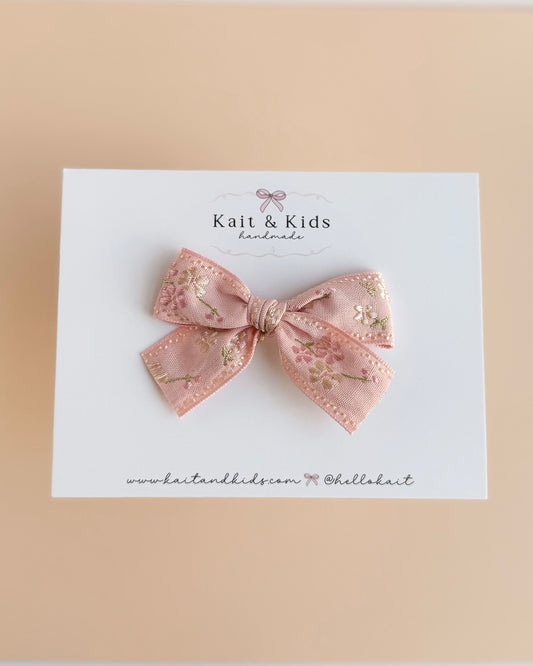 Princess Joey floral ✿ headband / clip / piggy set