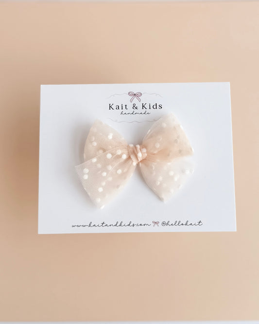 Frosted buttercup ✿ headband / clip / piggy set