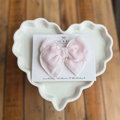 Soft pink velvet ♡ fable