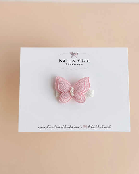 Pink butterfly ✿ clip