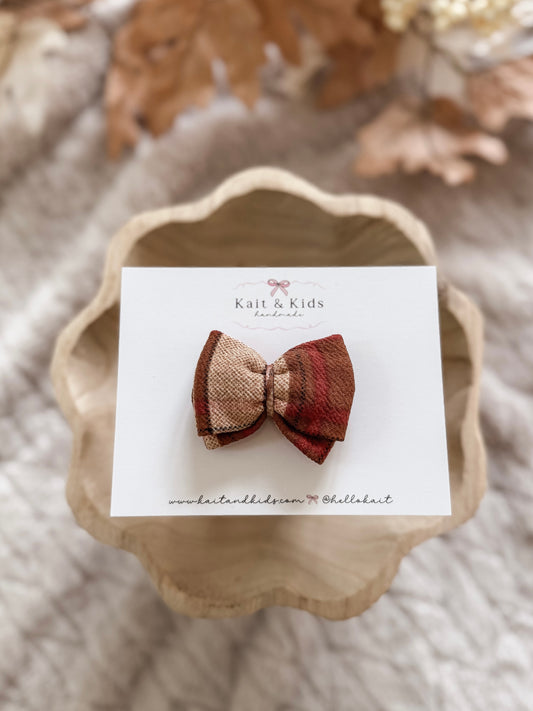 pumpkin patch plaid / pinwheel / piggy set or single